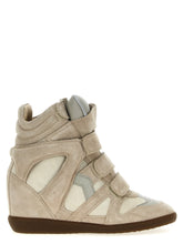 Isabel Marant Beige Leather Sneakers - EU41/US11