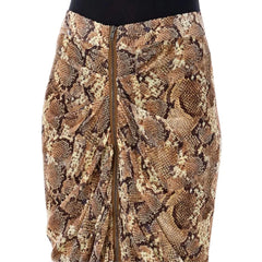 Isabel Marant Beige Silk Midi Skirt - 42