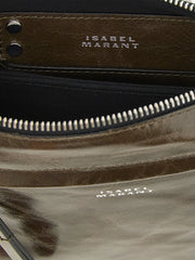 Isabel Marant Bicolor Calfskin Crossbody Bag
