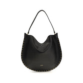 Isabel Marant Black Calf Leather Bos Taurus Shoulder Bag