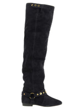 Cuissardes en veau noir Isabel Marant - EU37/US7