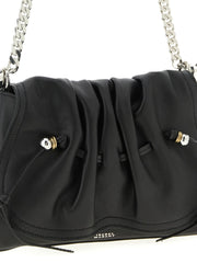 Isabel Marant Black Calfskin Shoulder Bag