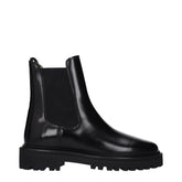 Isabel Marant Black Leather Ankle Boots - EU38/US8