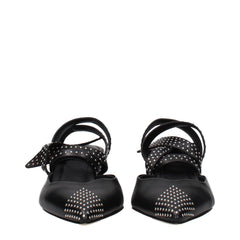 Isabel Marant Black Leather High Heel Pumps
