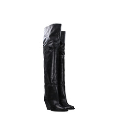 Isabel Marant Black Leather Over The Knee - EU36/US6 - Boots