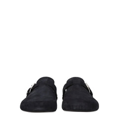 Isabel Marant Black Leather Slippers Sandals - EU42/US9