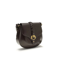 Isabel Marant Brown Calf Leather Bos Taurus Shoulder Bag