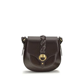 Isabel Marant Brown Calf Leather Bos Taurus Shoulder Bag