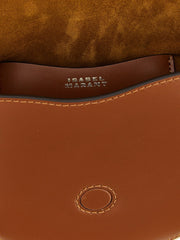 Isabel Marant Brown Calfskin Crossbody Bag