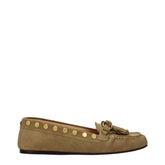 Isabel Marant Brown Leather Slip-On Loafers - EU36/US6