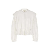 Isabel Marant White Viscose Top - IT36 | S