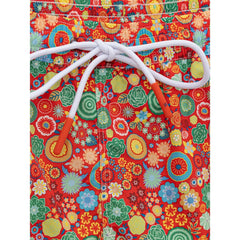 Isaia Red Polyester Swim Short - Swim Boxers