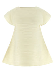Issey Miyake Bicolor Polyester Short Dress - 2