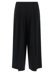 Issey Miyake Black Cotton Casual Pants - 2