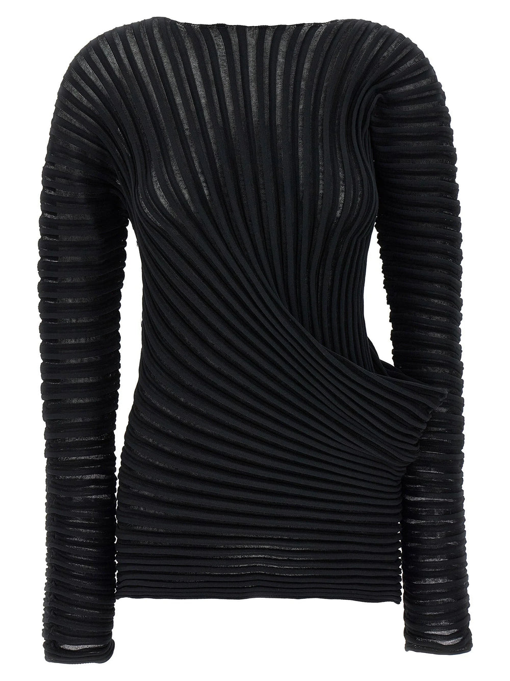 Issey Miyake Black Polyester Shirt - 2