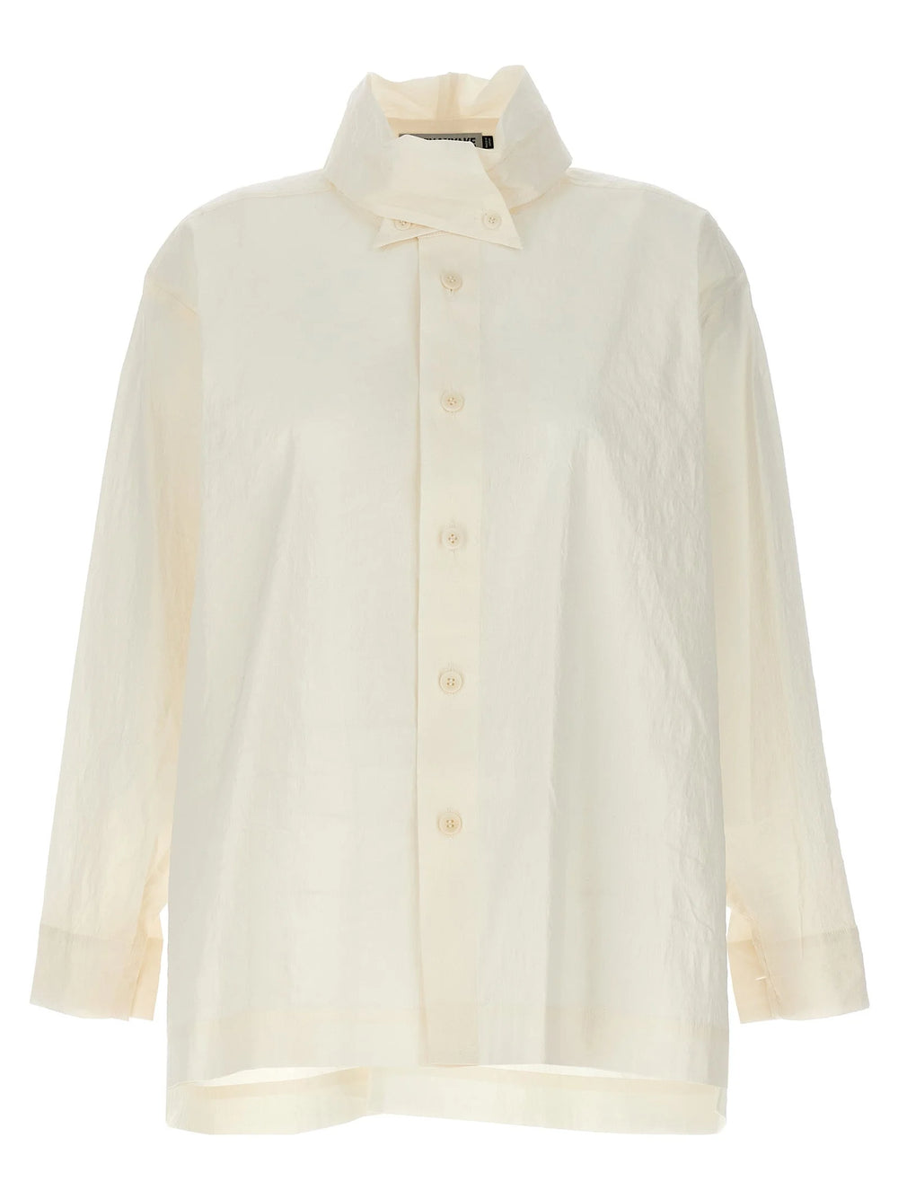 Issey Miyake White Fibers Blouse - 2