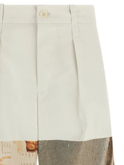 Issey Miyake White Polyamide Casual Pants - 2