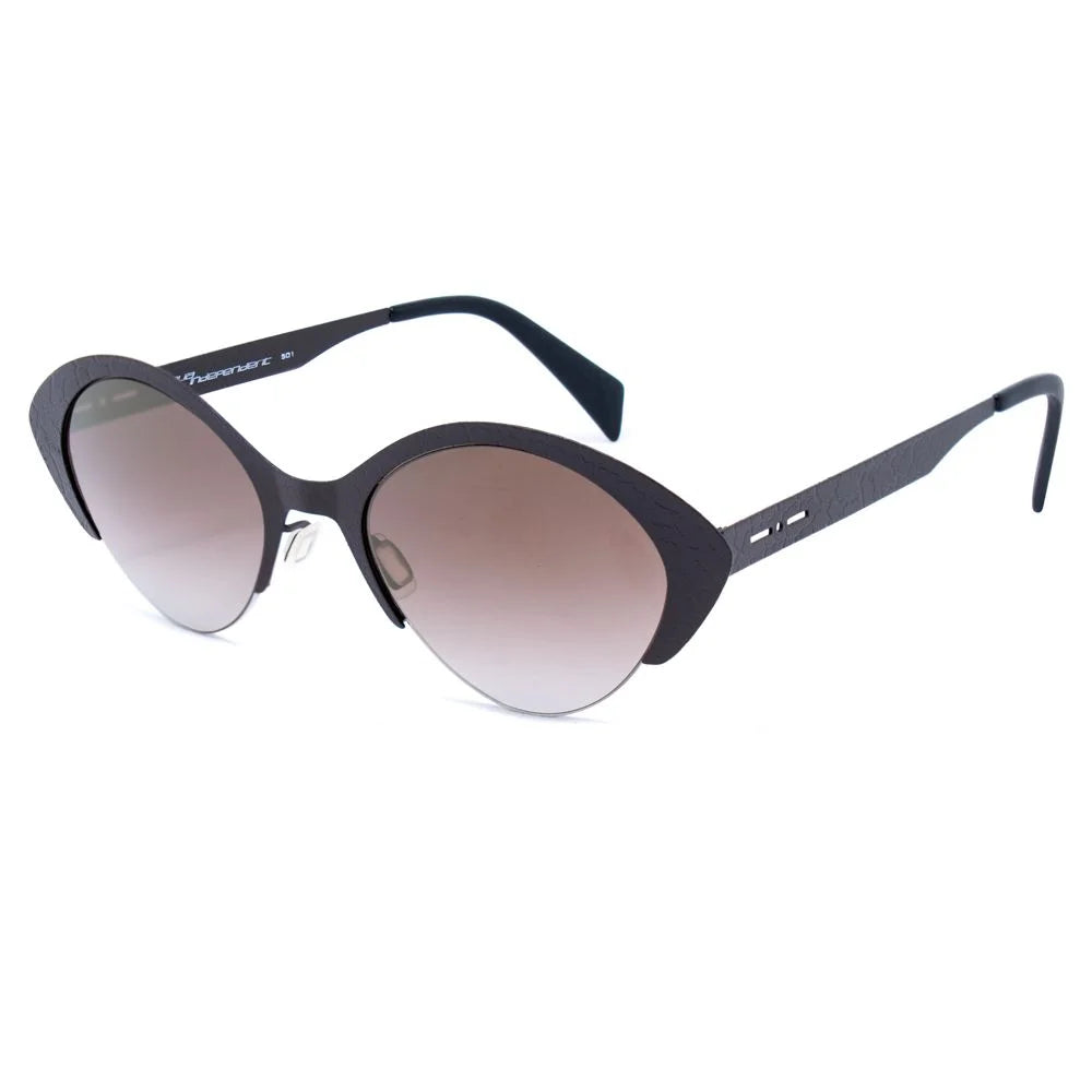 Italia Independent Black Metal Sunglasses - Sunglasses