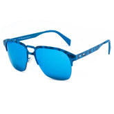 Italia Independent Blue Metal Sunglasses - Sunglasses