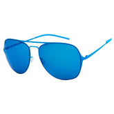 Italia Independent Blue Metal Sunglasses - Sunglasses