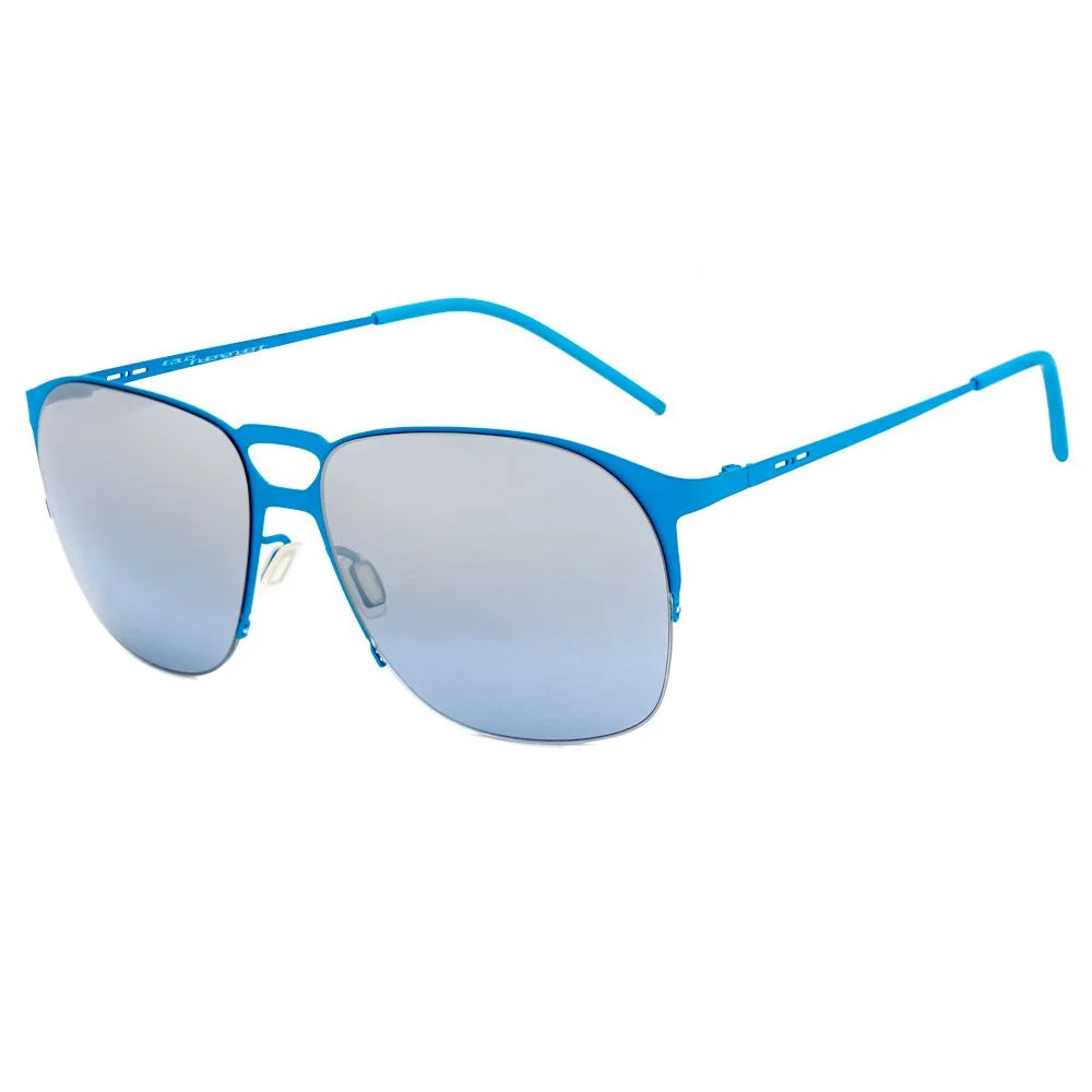 Italia Independent Blue Metal Sunglasses - Sunglasses