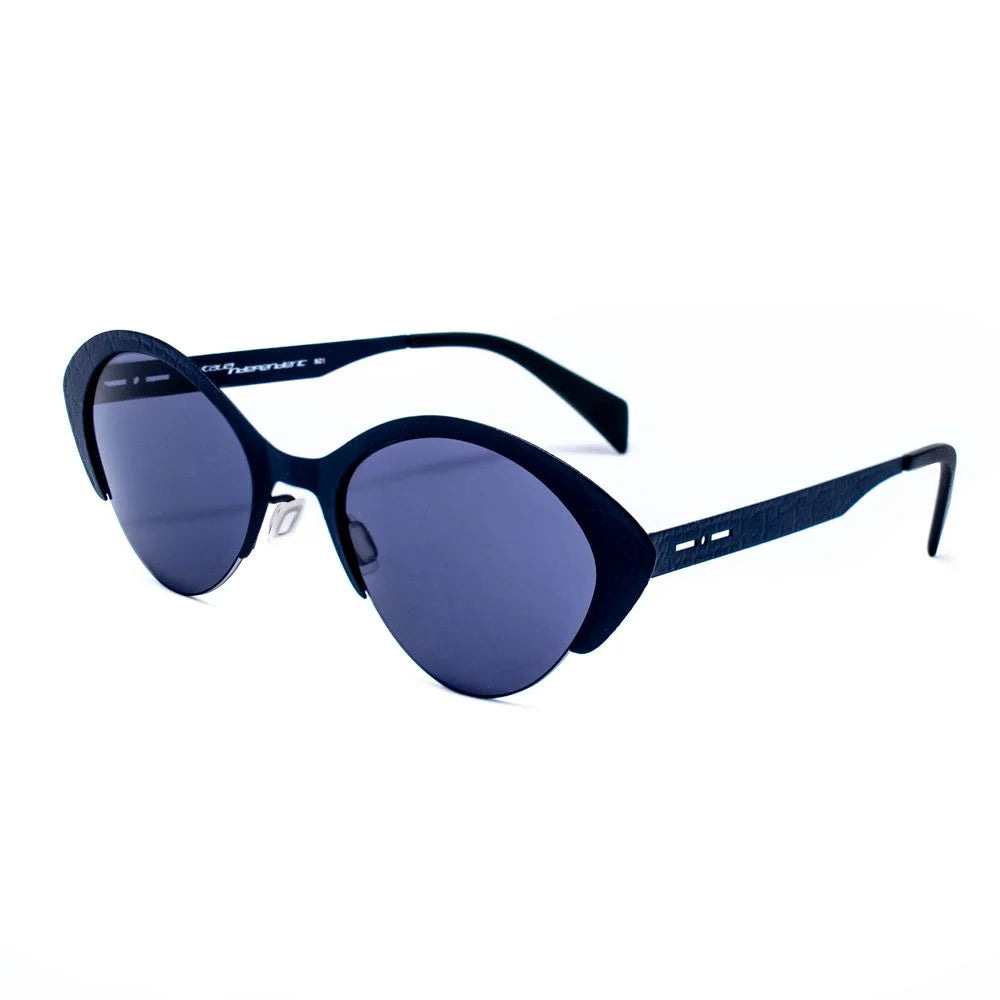 Italia Independent Blue Metal Sunglasses - Sunglasses