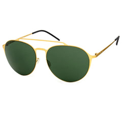 Italia Independent Gold Metal Sunglasses - Sunglasses