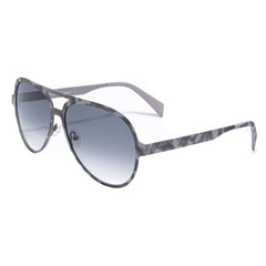 Italia Independent Gray Metal Sunglasses - Sunglasses