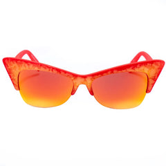 Italia Independent Red Acetate Sunglasses - Sunglasses
