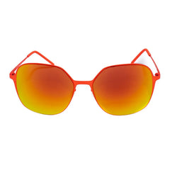 Italia Independent Red Metal Sunglasses - Sunglasses
