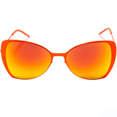 Italia Independent Red Metal Sunglasses - Sunglasses