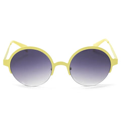 Italia Independent Yellow Metal Sunglasses - Sunglasses