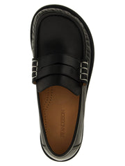 J.W.Anderson Black Calfskin Slip-On Loafers - EU 40 | US 7