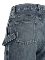 J.W.Anderson Blue Cotton Jeans Denim