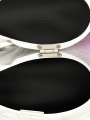 J.W.Anderson Gray Resin Clutch Bag