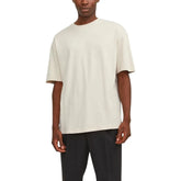 Jack Jones Beige Cotton T-Shirt - IT54 | XXL - T-Shirts
