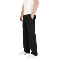 Jack Jones Black Cotton Pant - Cargo Pants