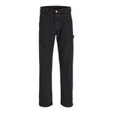 Jack Jones Black Cotton Relaxed Fit Jean - Jeans