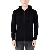 Jack Jones Black Polyester Hoody