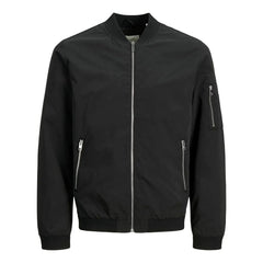 Jack Jones Black Polyester Jackets & Coat - IT42 | XS - Bomber Jackets
