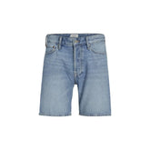 Jack Jones Blue Cotton Bermuda - Bermudas