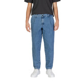 Jack Jones Blue Cotton Relaxed Fit Jean - Jeans