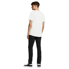 Jack Jones Cream Organic Cotton T-Shirt - T-Shirts