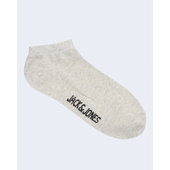 Jack Jones Gray Cotton Sock - One Size