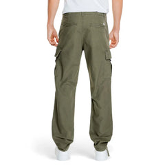 Jack Jones Green Cotton Pant - Cargo Pants
