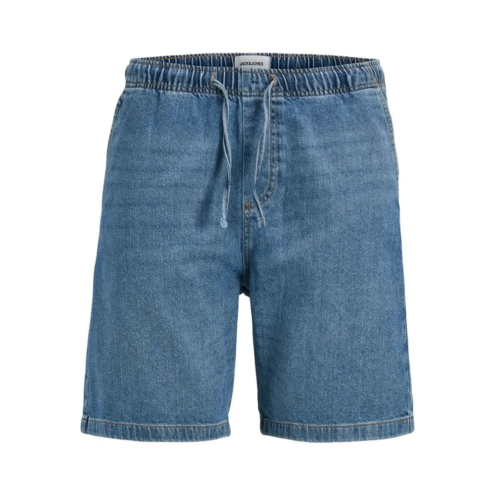 Jack Jones Light Blue Cotton Bermuda - IT44 | S - Bermudas