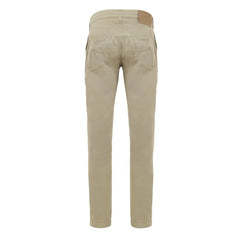 Jacob Cohen Beige Cotton Casual Pant - Trousers
