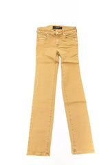 Jacob Cohen Beige Cotton Women Jeans - Jeans