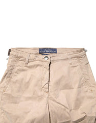 Jacob Cohen Beige Lyocell Skinny High Waist Chino Casual Pants - W28