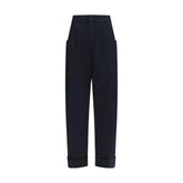 Jacob Cohen Blue Cotton Casual Pants - IT40 | M - Trousers